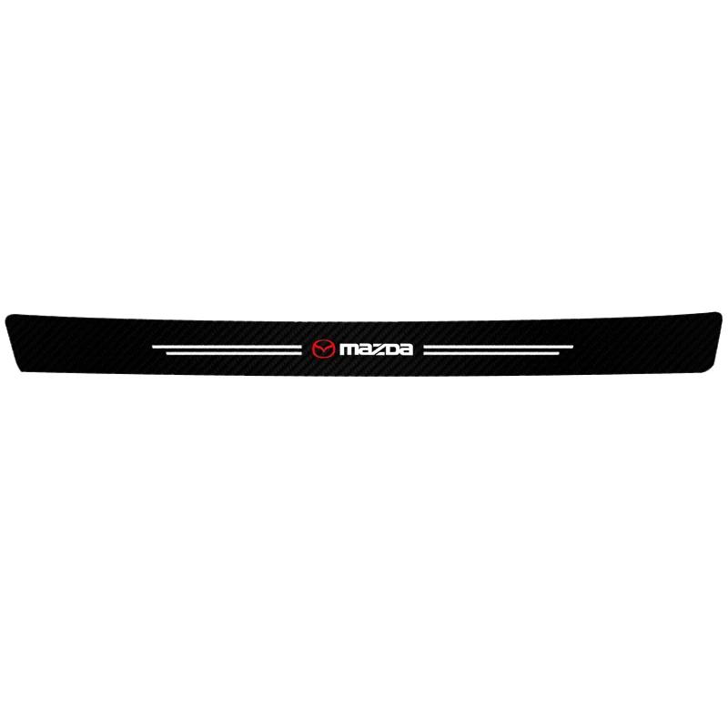 

2025 Hot Car Threshold Sticker Door Pedal Paster For Mazda CX5 CX3 CX9 MX5 RX8 Axela Demio Atenza MS Auto Carbon Fibre Decorativ