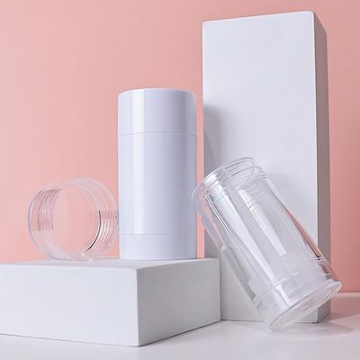 30G Prázdné nádobky na deodorant Plnitelná plastová vysouvací lahvička Pro DIY přírodní deodorant v tyčince Kosmetická tuba