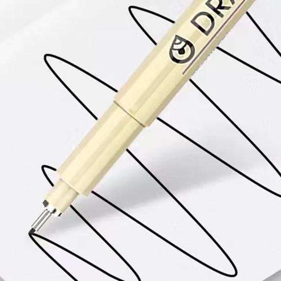 Juego de 12 rotuladores de dibujo de micropunta fina, resistentes al agua, tinta pigmentada, punta de nailon suave, a prueba de manchas.