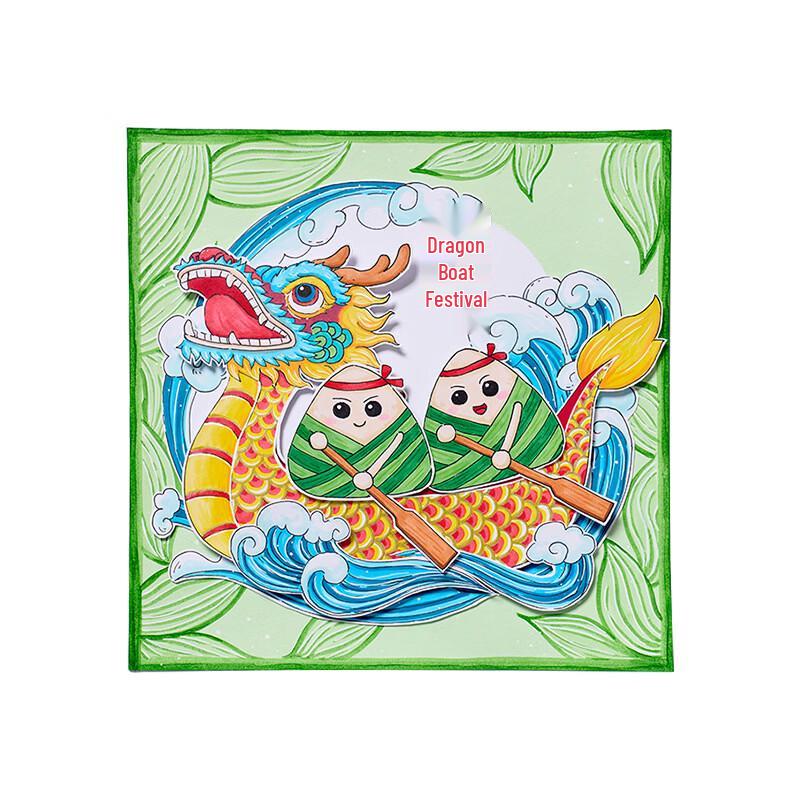 MEiKE DIY Dragon Boat Festival Art Craft Kit (5 Pcs)