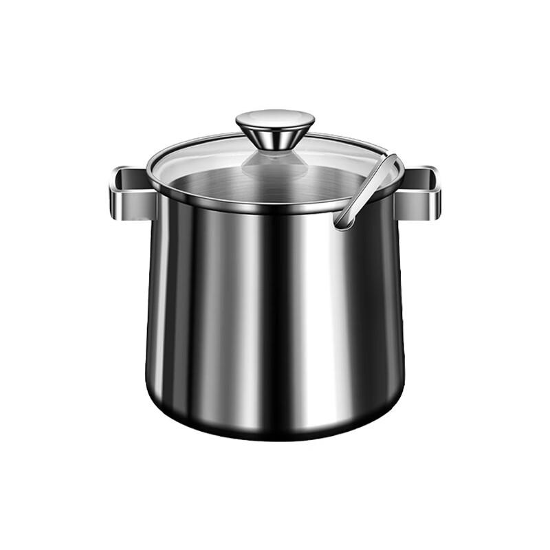 Gongyue 316 Stainless Steel Double-Handle Chili Oil Pot