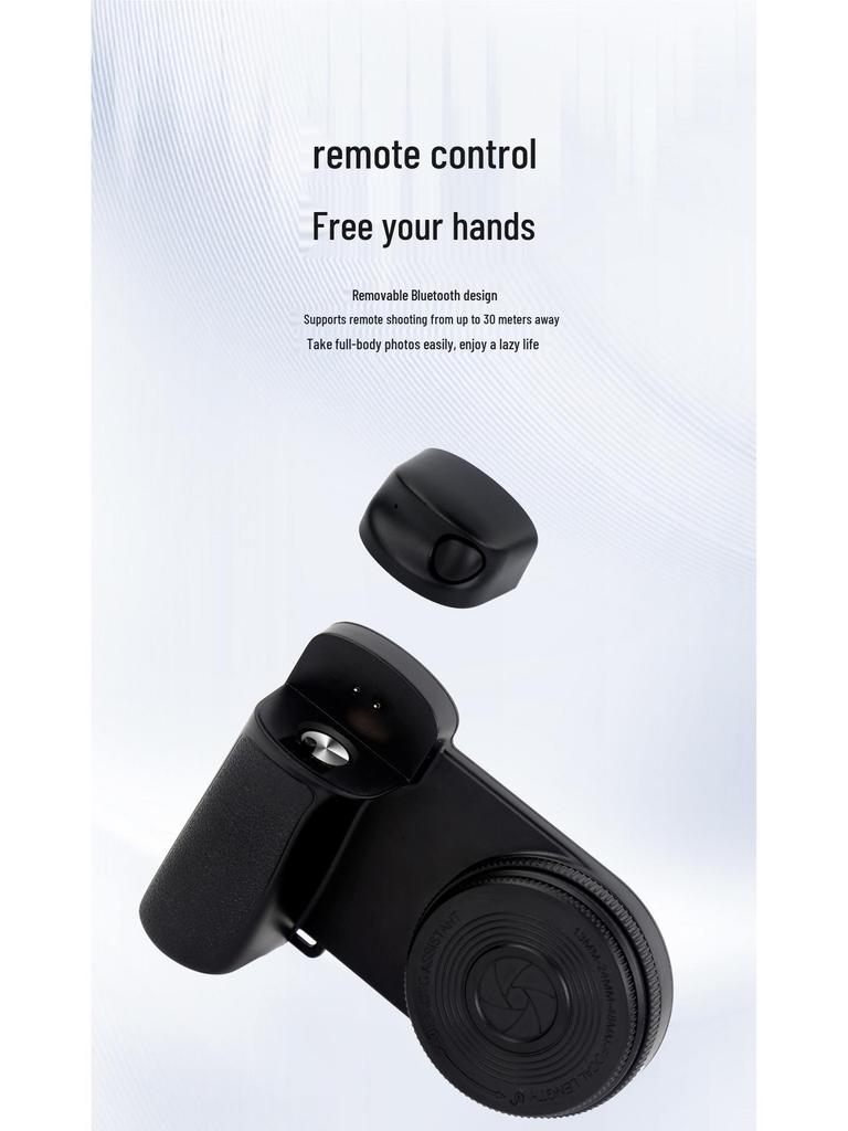 MagSafe Magnetic Stabilizer: Wireless Bluetooth Remote for Mobile Photography
