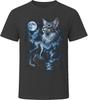 Oriental Longhair Cat Howling At the Moon Funny Cat Mom Cat Dad Gift T Shirt