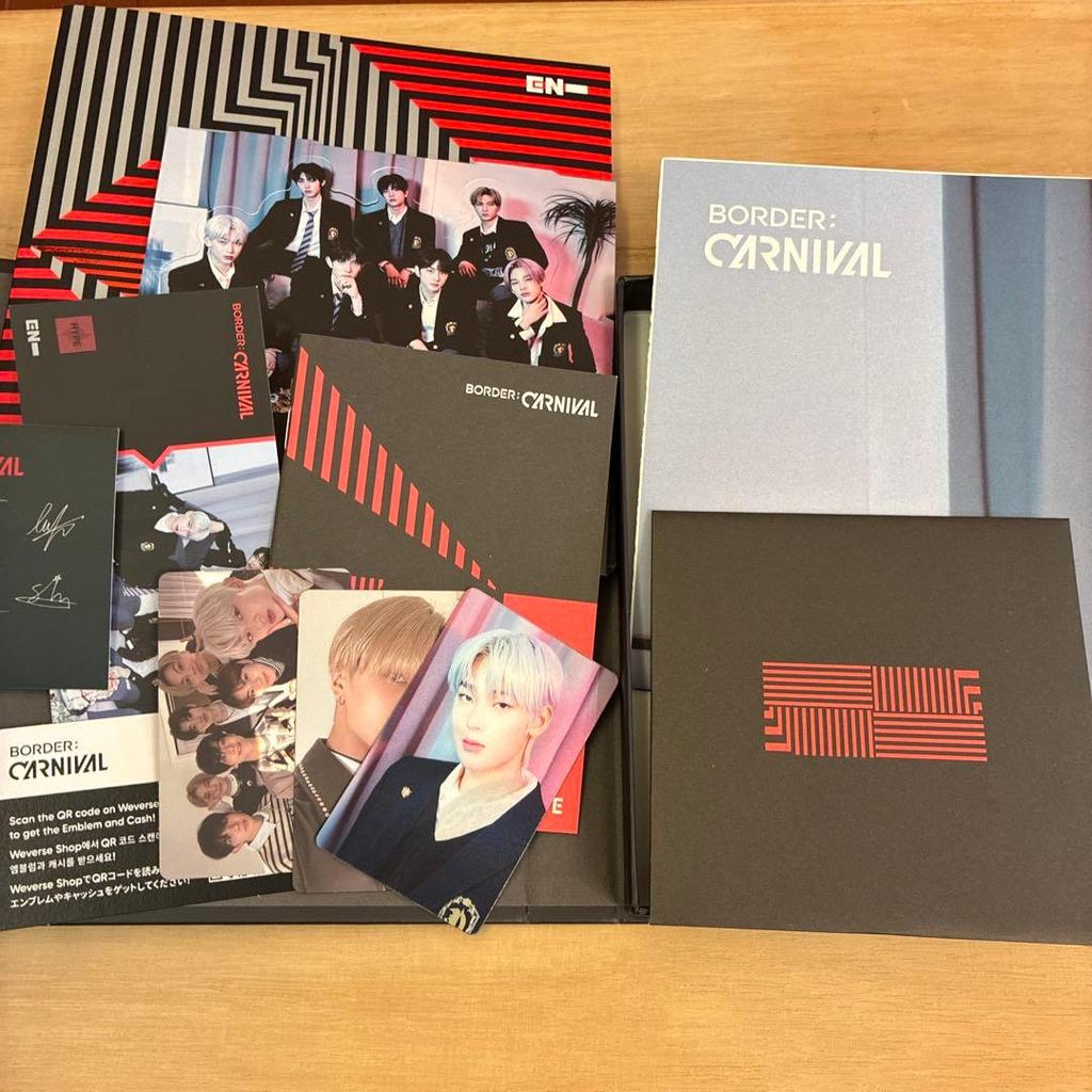 [GEBRAUCHT] ENHYPEN BORDER: KARNEVAL mit Sammelkarten, alle Jason