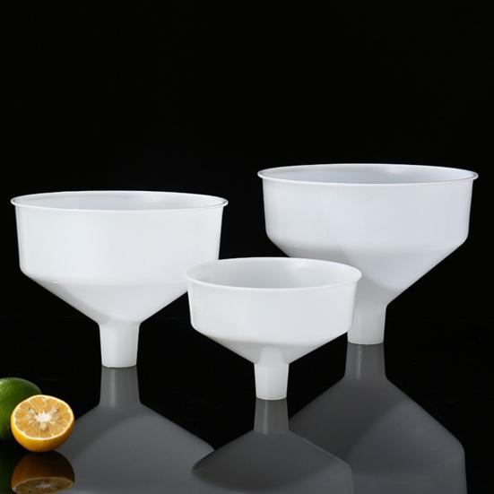 Plastic Funnel Set Food-Grade Large Mouth Liquid Transfer Funnels Oil Wine Pouring Funnels Kitchen