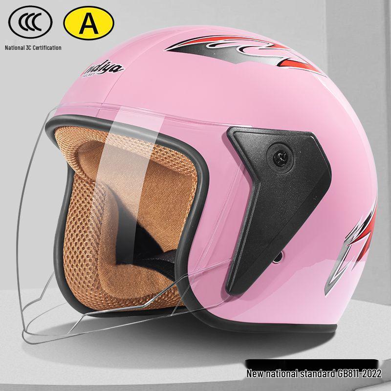 Universal All-Season Electric Helmet with Anti-Fog & Warmth, Dual Visors, for Men & Women