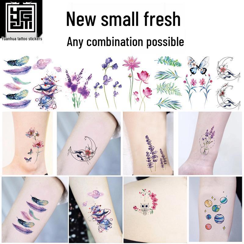 Tatuaggi Temporanei Impermeabili Stile Coreano Harajuku