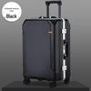 Kangaroo Leather Travel Suitcase - Durable, Large Capacity for Men, Women, and Students with Password Lock and Trolley Wheels.