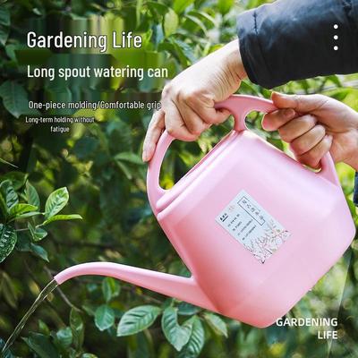4L Large Capacity Long Spout Watering Can for Household and Garden Plants