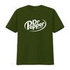 Dr Pepper Męska Koszulka z Klasycznym Logo Nowa L 2XL Założona 1885 Styl Vintage vintage Płukana Unisex Oddychająca streetwear homme