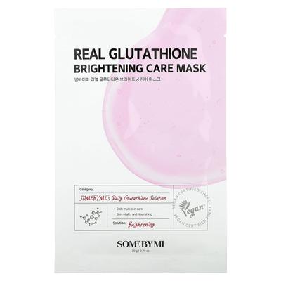 Real Glutathione, Brightening Care Beauty Mask, 1 Sheet, 20G(0.7Oz)