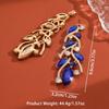 Elegant, noble, trendy new earrings for brides, evening gowns, wedding dresses, light luxury, high-end accessories