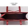 Red Bag 2025 New Wedding Women's Houndstooth High-quality Large-capacity Single-shoulder Tote Bride's