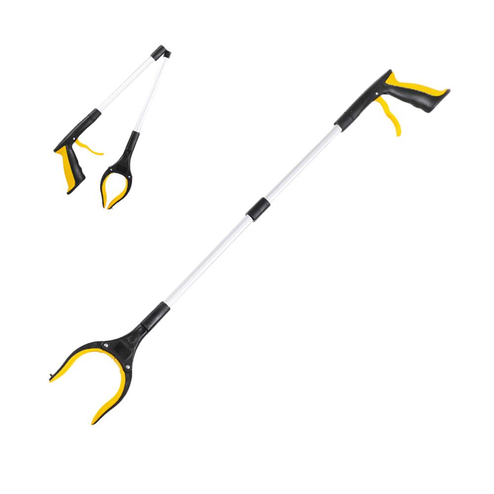 Pince de préhension pliable extra longue de 32 pouces, attrape-objets, ramasse-déchets, aide à la mobilité, aide à l'atteinte, outils à main pour personnes âgées