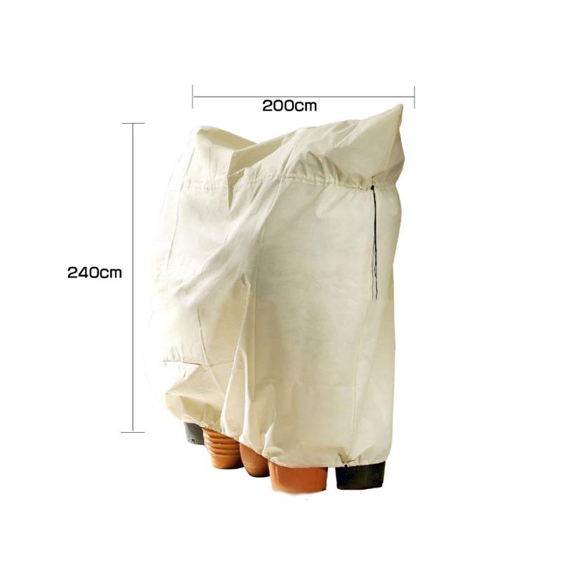 Plant Cover Breathable Tree Winter Shrub Plant Protecting Bag Anti-tear Warm Tree Frost Blanket Winter Tree Freeze Protection