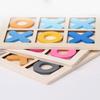 Wood Board Game Toy Parent-Child Interaction Game Board Puzzle Chess Game