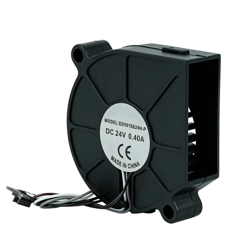 Blower Fan MEGA 24V 7800RPM Dual Ball Bearing Low Noise Strong Airflow 5015 P1 Series 3D Printer Cooling Blower Fan