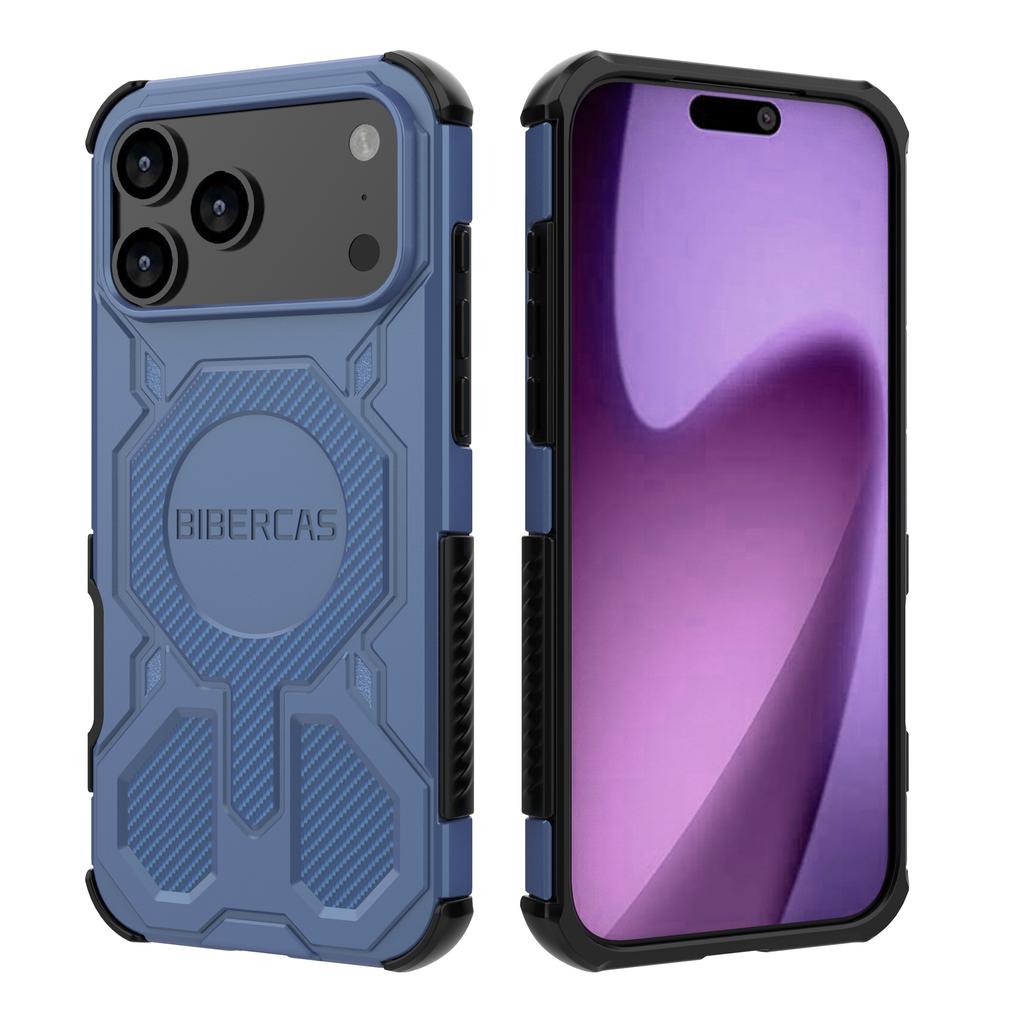 Translucent Frosted Phone Case for IPhone 17Air 16E 17 16 15 14 13 Pro Max Magnetic Wireless Charging Anti-Drop Protective Cover