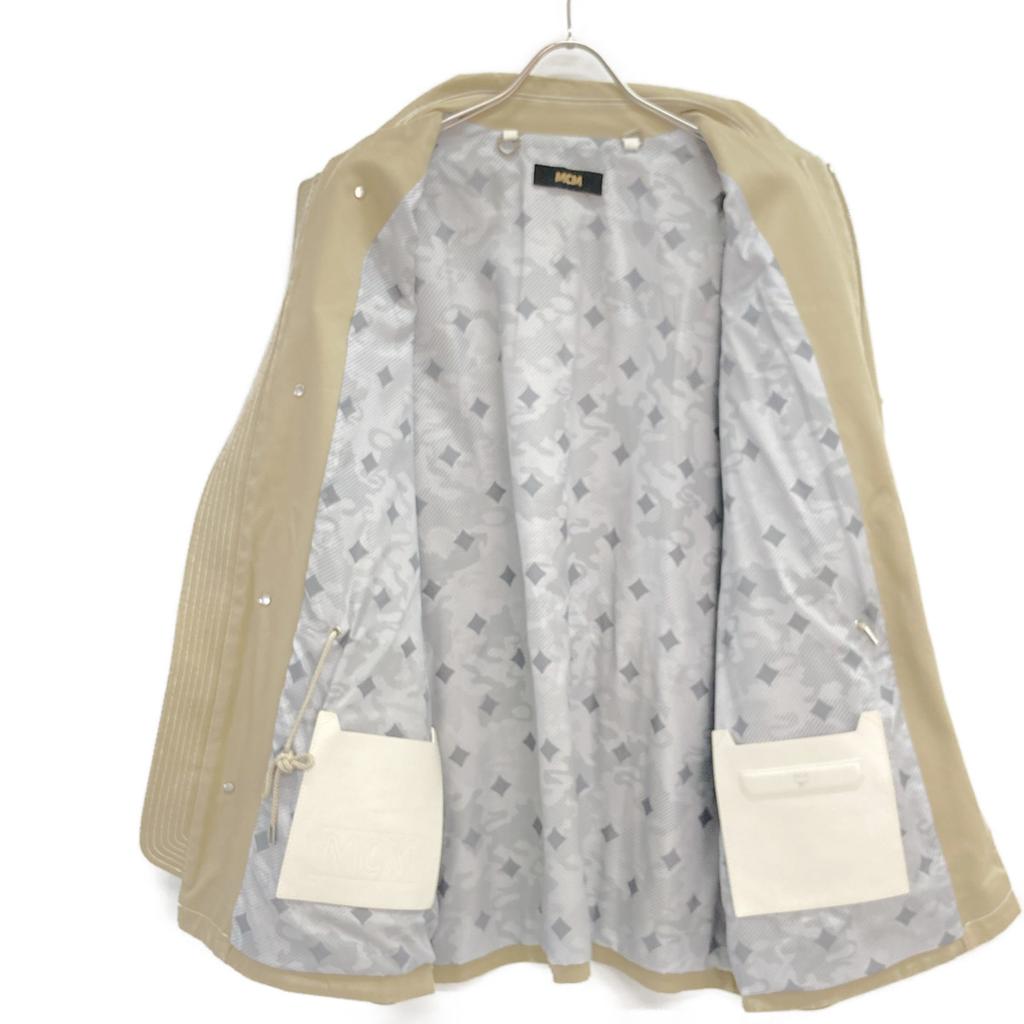 MCM Beige Floral Embroidered M-65 Jacket Jacket M beigeUsed