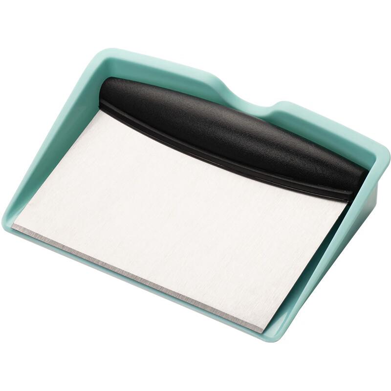Lilang 2-Piece Stainless Steel Dough Cutter & Scraper Set