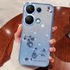 KADEM For Xiaomi Redmi Note 13 5G Cell Phone Cases Flower Design Soft TPU Cover