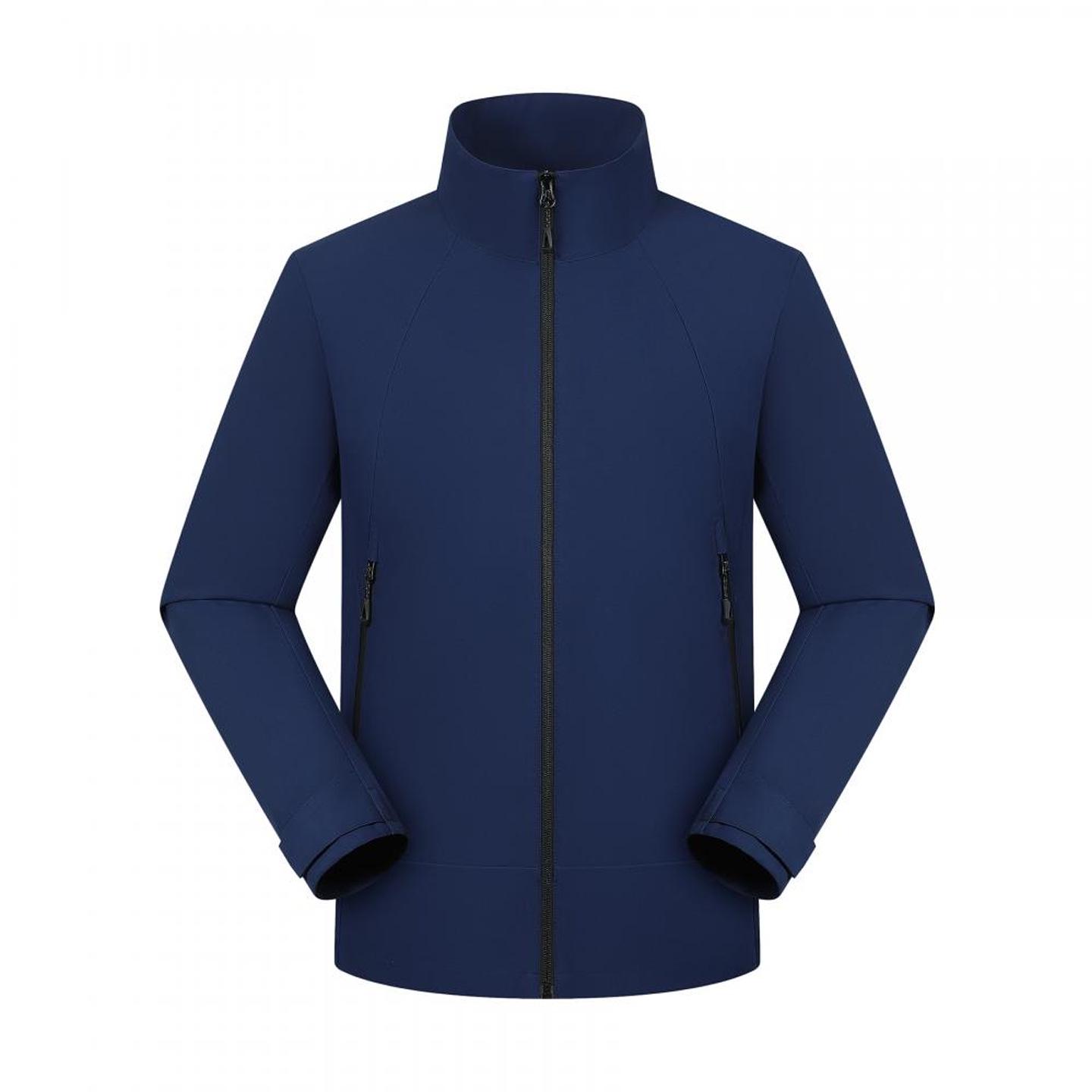 

Customizable Windproof Waterproof Stand-up Collar Jacket for Team Uniforms XXL