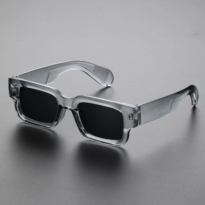 1/2Pcs Retro Men Square Sunglasses For Women Vintage Luxury Rivet Designer Sun Glasses Fashion Arrow Shades UV400 Eyeglasses