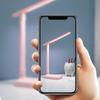 LED Folding Table Lamp USB Charging Eye Protection Desk Lamp Touch Control for Bedroom Office