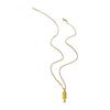 Trendy Minimalist Fish Symbol Necklace Stainless Steel Jewelry Gift For Women Everyday Versatile Handmade Chain