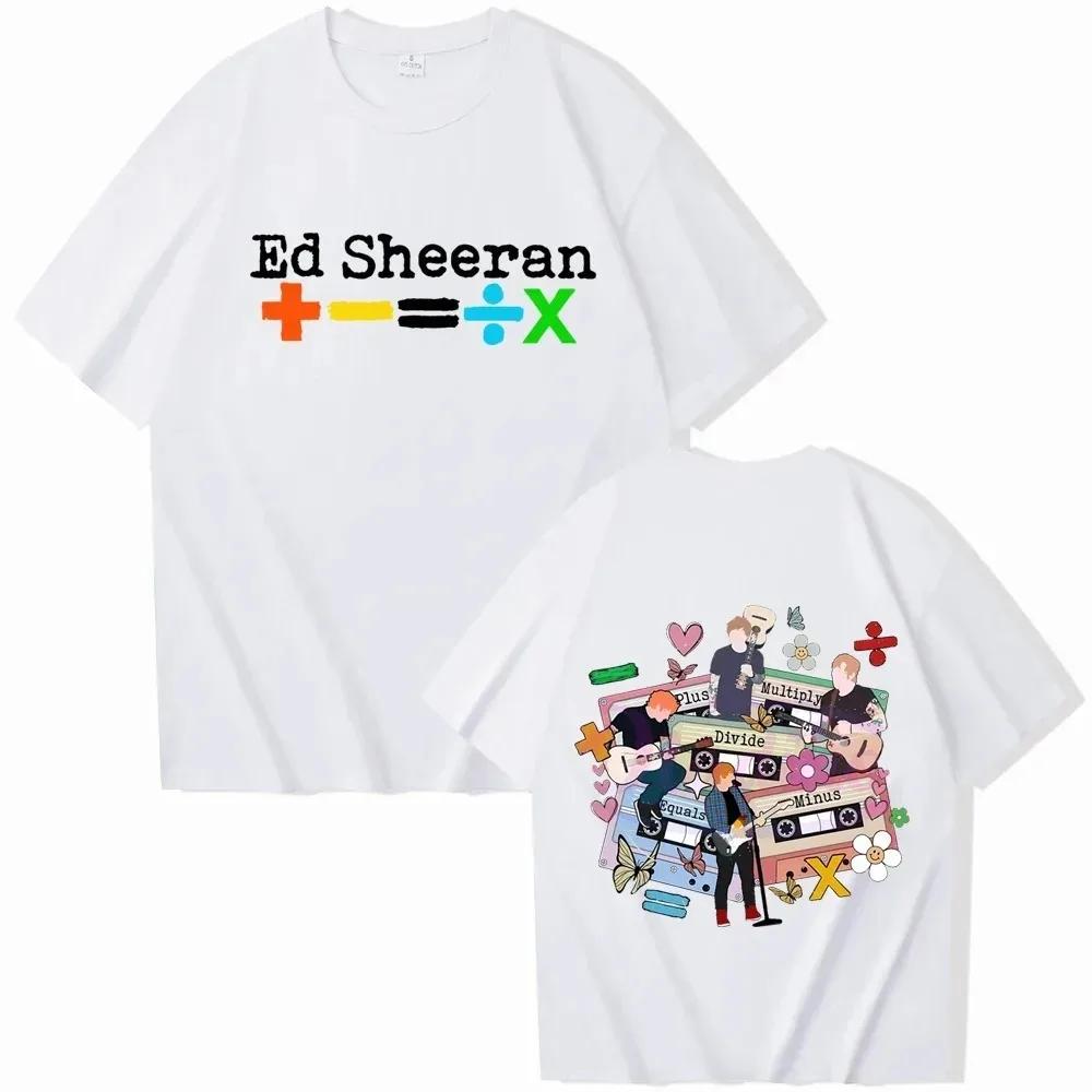 

Высококачественные футболки с круглым вырезом Ed Sheeran Tour 2024, мужские и женские футболки Harajuku с круглым вырезом и коротким рукавом в стиле аниме, популярные музыкальные фанаты, подарок L оранжевый