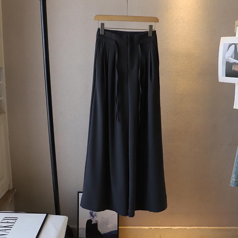 

Женские свободные брюки-костюм в корейском стиле весна/лето 2025 - Повседневные длинные брюки XL серый