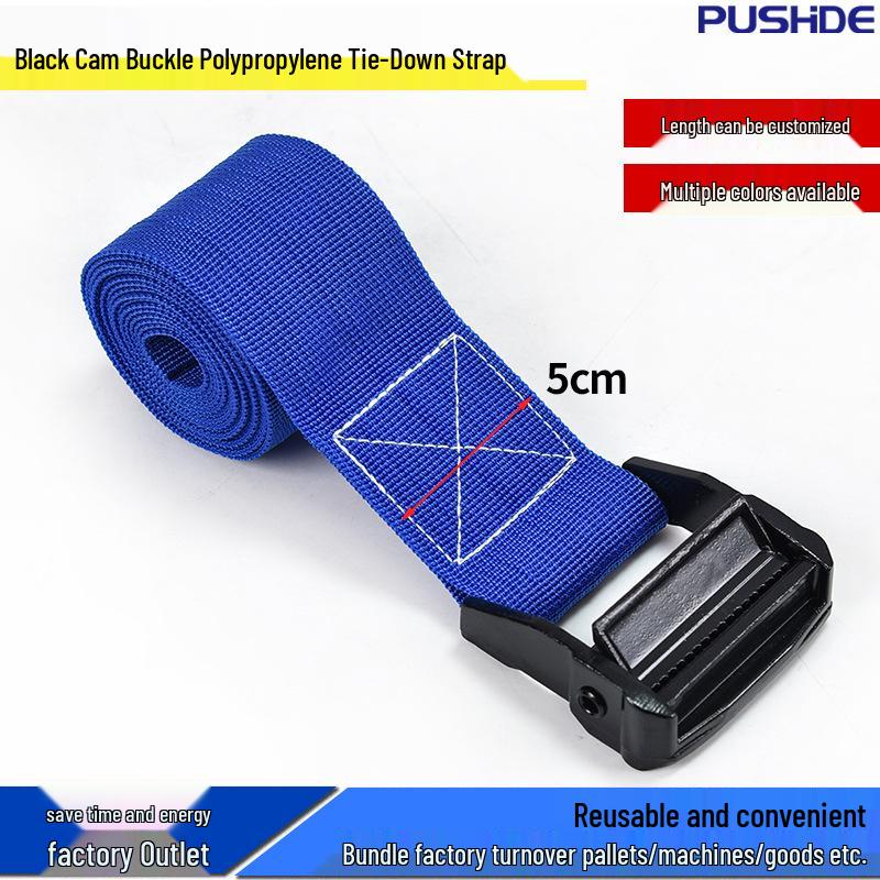 Zinc Alloy Cam Buckle Polypropylene Strap for Cargo Tie-Down