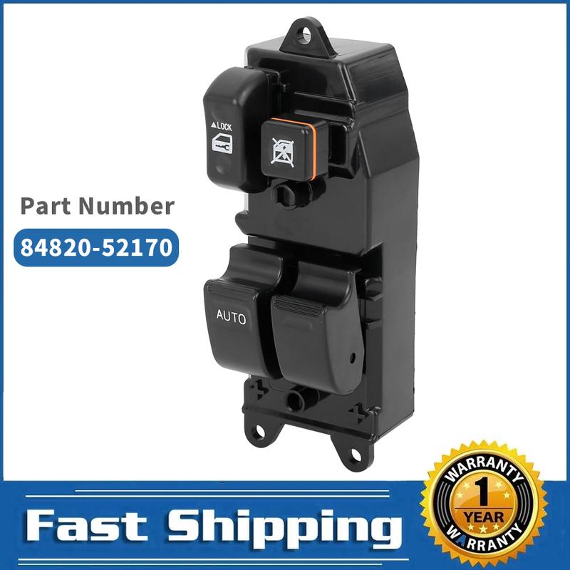 84820-52170 Power Window Switch for Toyota Yaris Verso RAV4 1999-2005 Front Driver Switch Master 48280-42160