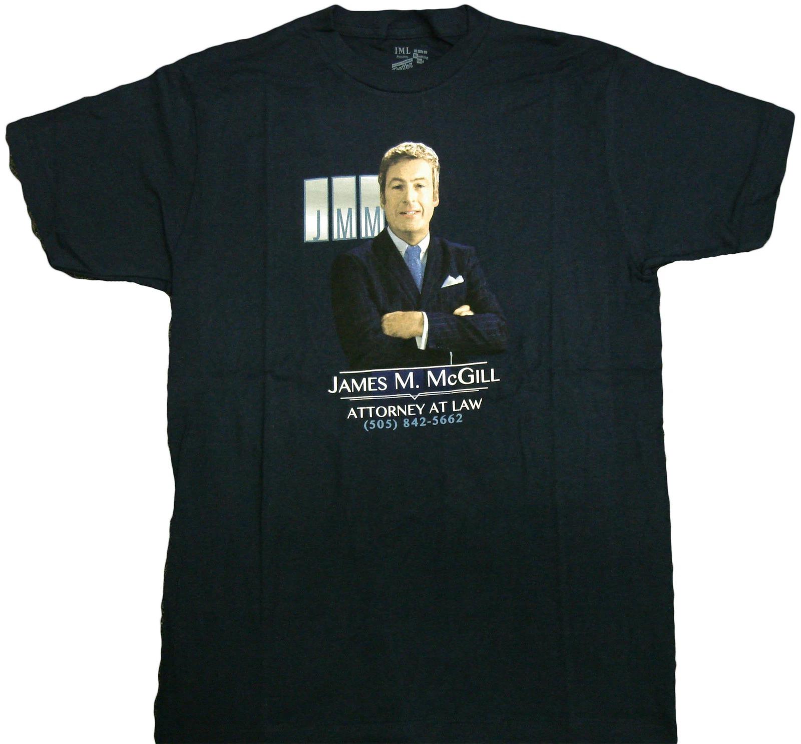 Better Call Saul - JMM James M. Mcgill Adult T-Shirt - Crime Drama James Morgan S