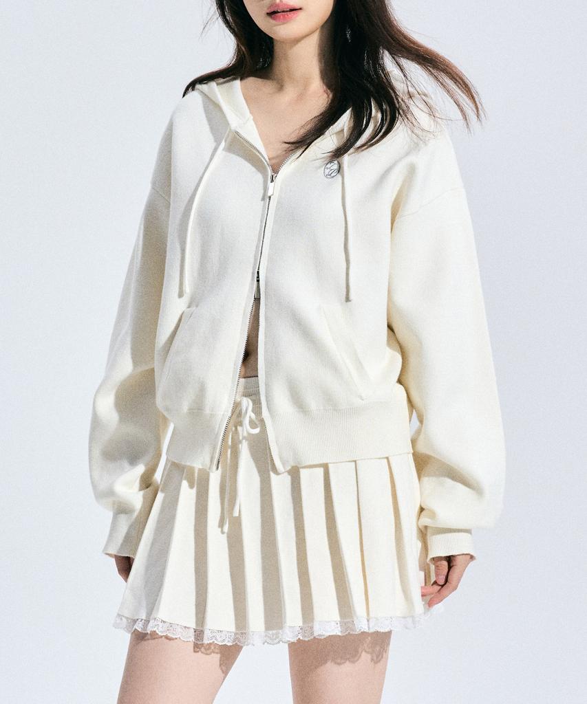 Zero Planet Ailey Knit Skirt Pants [Ivory]