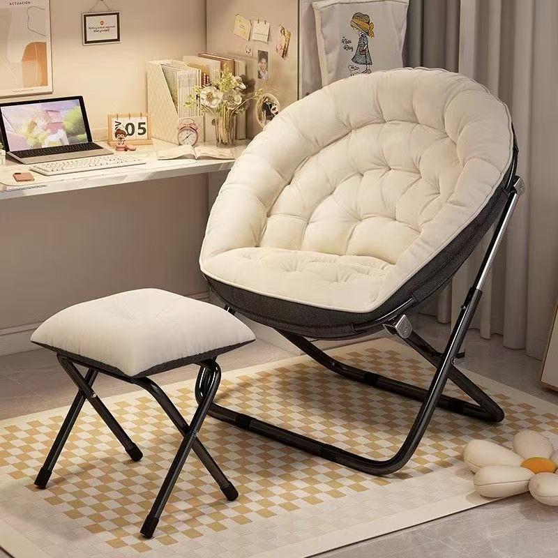 Foldable Recliner Chair: Versatile for Office, Naps, and Dorms - Ideal for Sitting, Sleeping, and Relaxing.