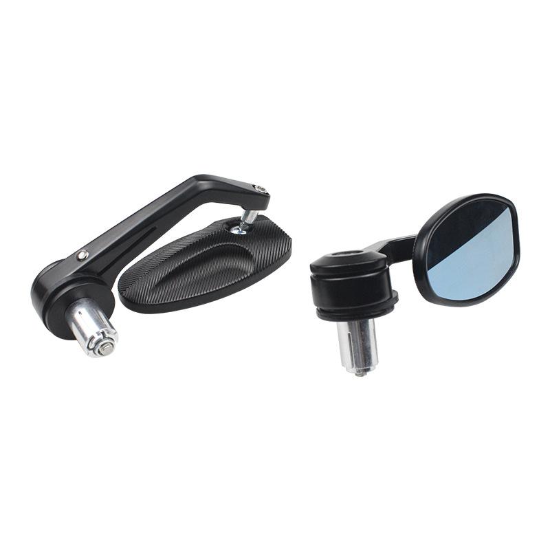 Motorcycle Modified Rearview Mirror Cnc Handlebar Rearview Mirror Retro Handlebar Mirror Die-Casting Reversing Mirror