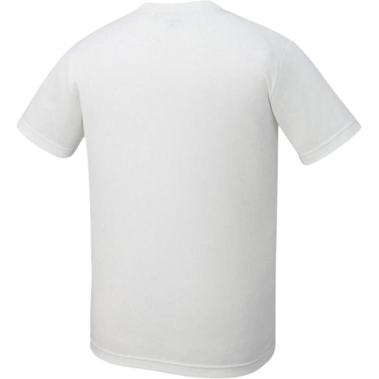 Asics Logo Short Sleeve Crew Neck Solid T-Shirt Men tops 2031E218-100