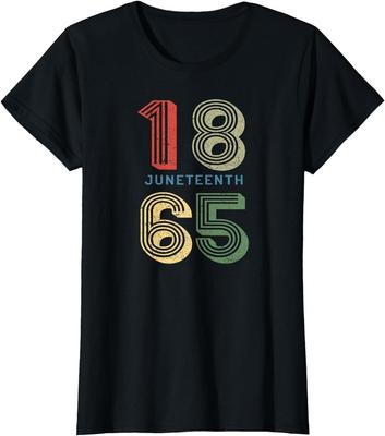 Juneteenth Freeish Since 1865 Melanin Ancestor Ladies' Crewneck T-Shirt Unisex T-Shirt
