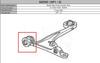 MUGEN S2000 1999 April Hard Bush Front Lower Arm Part (April - 2000) (Compatible with AP1-100, AP1-110, AP1-120, AP1-130, AP1-135, AP1-200, AP2-100,
