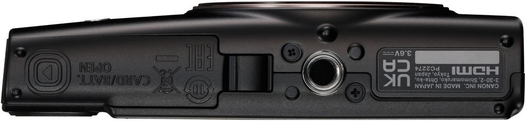 Canon IXUS 285 HS A Digital Camera 20.2MP 12x Optical Zoom Black