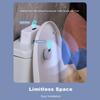 Touchless Toilet Flush Infrare Sensor Flusher Kit Rechargeable USB Charging Automatic Flusher with 1800mAh Battery