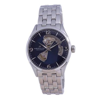 Jazzmaster Stainless Steel Open Heart Automatic H32705141 Men's Watch