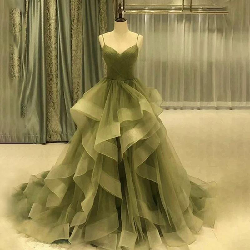 Banquet Evening Dress 1011 New Long Temperament Thin Niche Light Luxury Fairy Celebrity Host Dress Woman