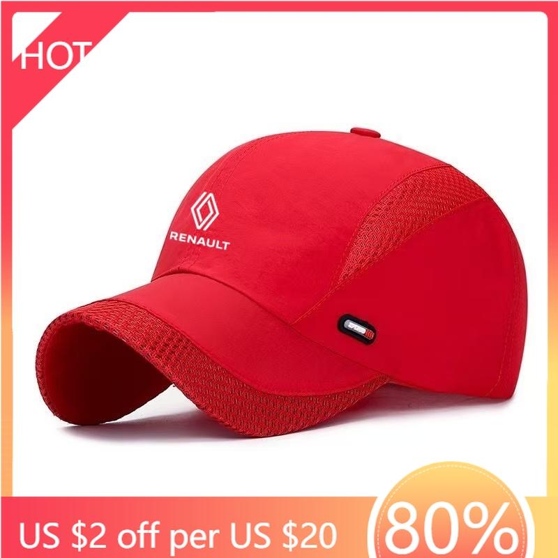 For Renault 2026 New Hub Caps Spring Summer Quick Drying Sports Cap Golf Outdoor Sun Hat Adjustable Unisex Baseball Cap For Rena
