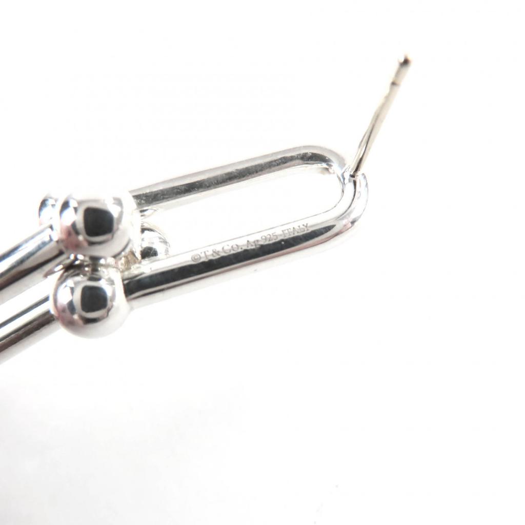Great TIFFANY&Co. Pierce Double Long Link Pierce Silver 925 Women Used