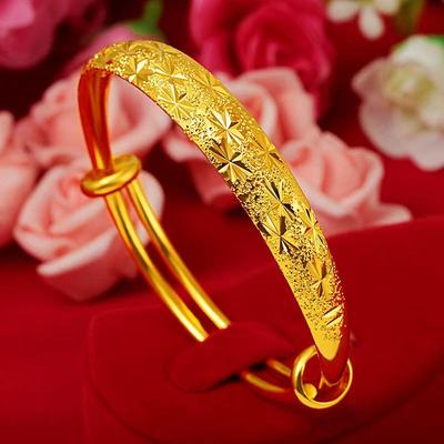 Bracelet ouvert géométrique rétro: Design Européen & Américain de Luxe Léger en Alliage