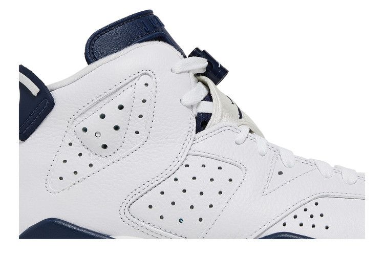 Kids' Sneakers Jordan 6 Retro Midnight Navy (2022) (GS) White/Midnight Navy