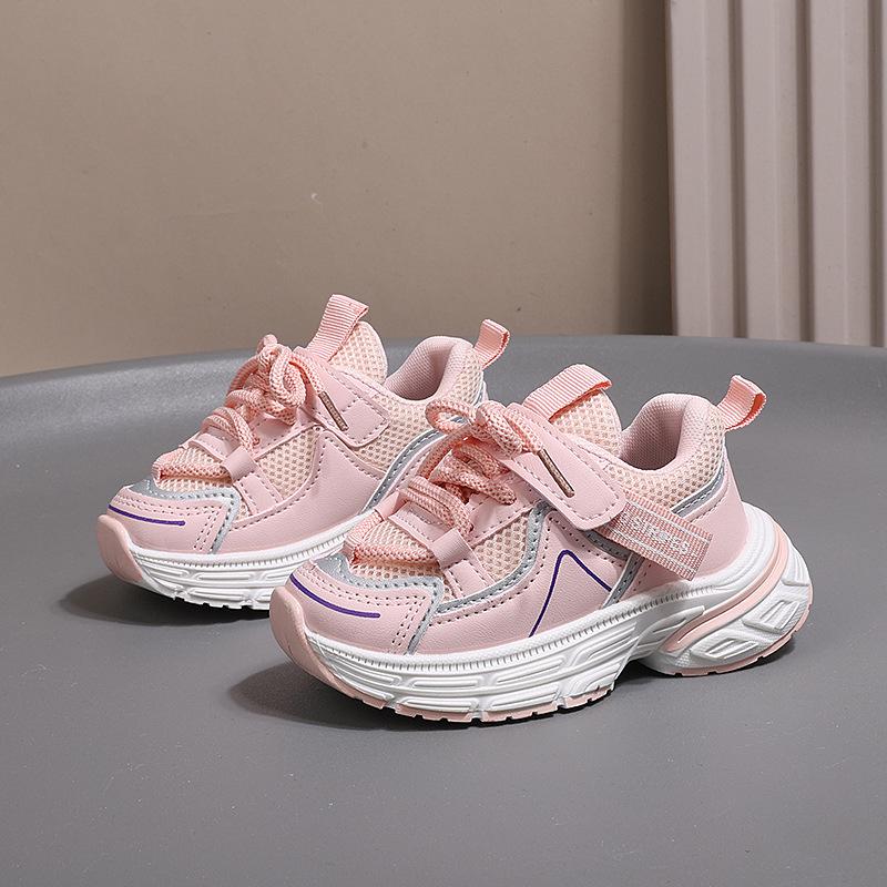 Kids' Breathable Mesh Sneakers for Spring/Autumn 2025 - Boys', Girls', and Dad Styles Available