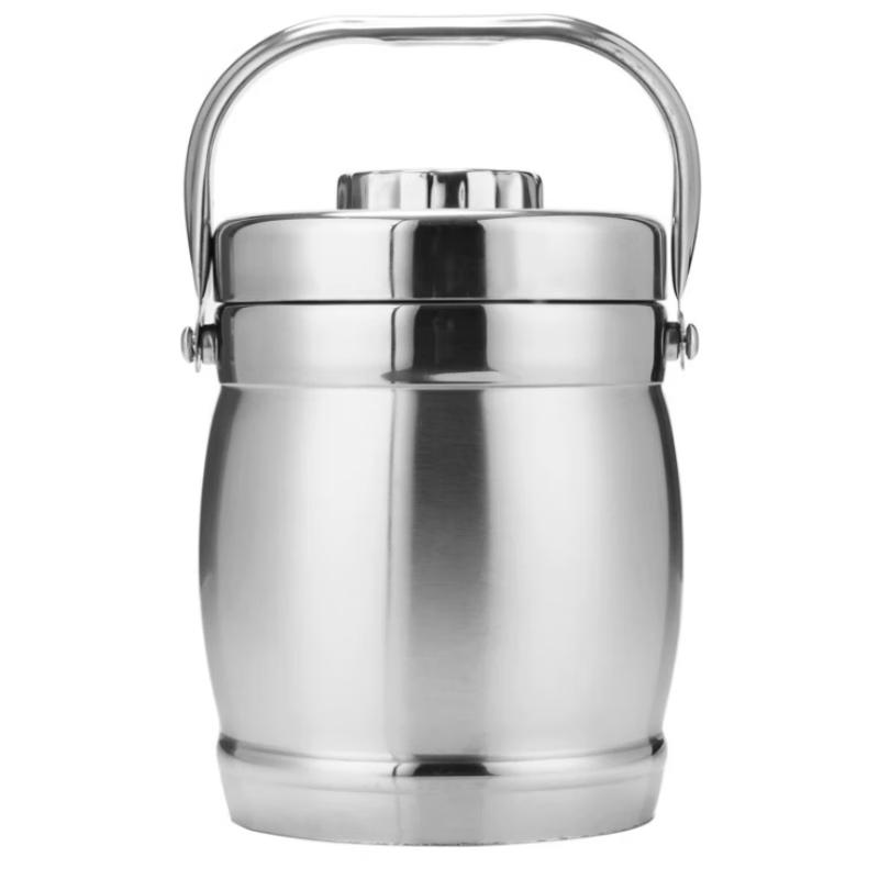 Zebian Ανοξείδωτο Θερμός Φαγητού με Κενού